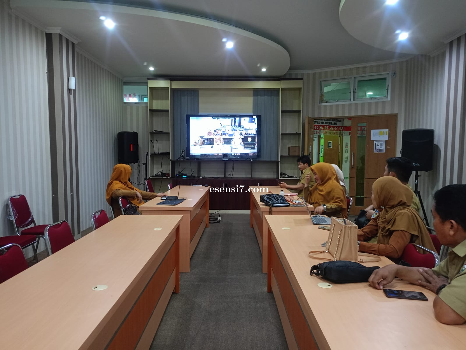 Perkuat Tata Kelola Pemerintahan, Biro Organisasi Setda Sulbar Dampingi Evaluasi Zona Integritas DPM
