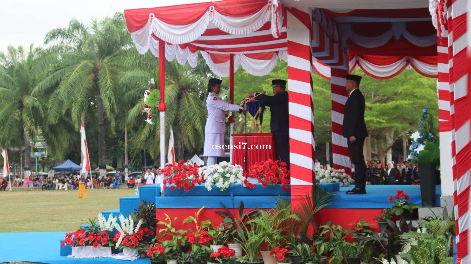 Gubernur Sulbar Apresiasi Paskibraka,Penghargaan Diarahkan Untuk Penguatan Wawasan Kebangsaan