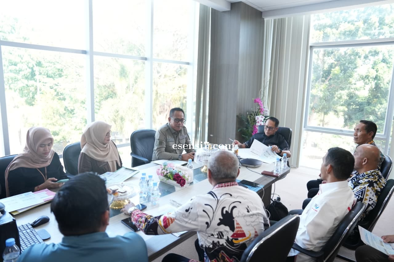 Sekda Sulbar Terima Audiensi Pemkab Polman, Bahas Koordinasi Permohonan Hibah Barang Milik Daerah  