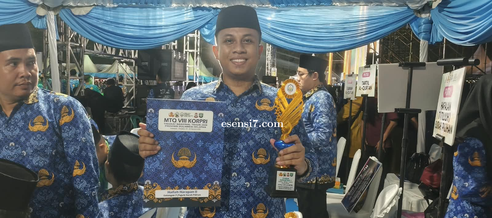 Fadhil Taswin Raih Juara Harapan II MTQ VIII KORPRI Nasional 2026