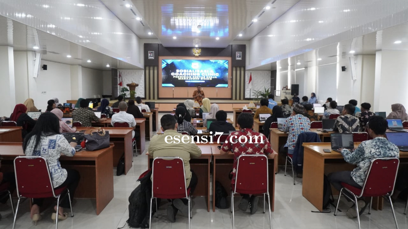 Inspektorat Sulbar Gelar Sosialisasi dan Coaching Clinic Pengisian Kertas Kerja Manajemen Risiko