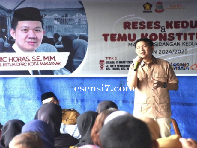Di Reses, Wakil Ketua DPRD Kota Makassar Tanggapi Keluhan Rakyat 