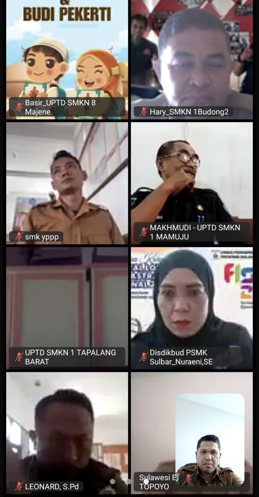 Dinas Disdikbud Sulbar Fasilitasi Kerja Sama Antara SMK se-Sulbar dengan Astra Motor