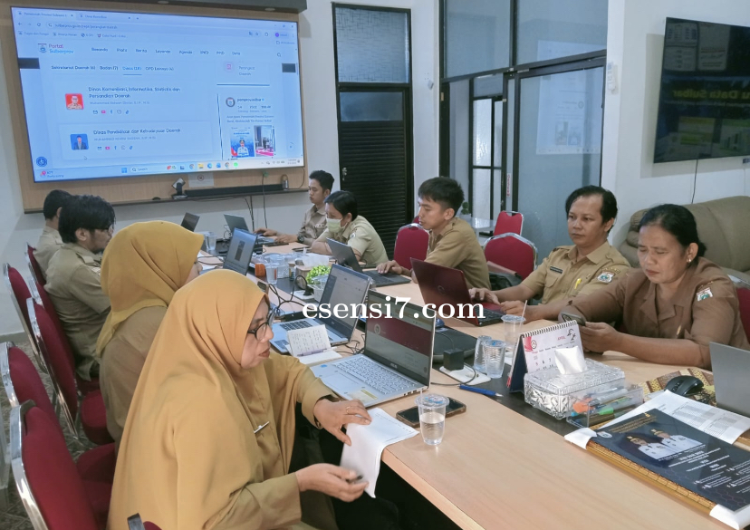 Kominfo Sulbar Gelar Coaching Klinik, Seragamkan Data Informasi Publik OPD