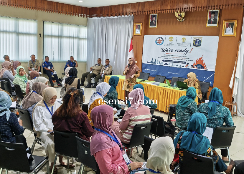Pelatihan Psychological First Aid Digelar di Tambora Untuk Kesiapsiagaan Bencana Kebakaran