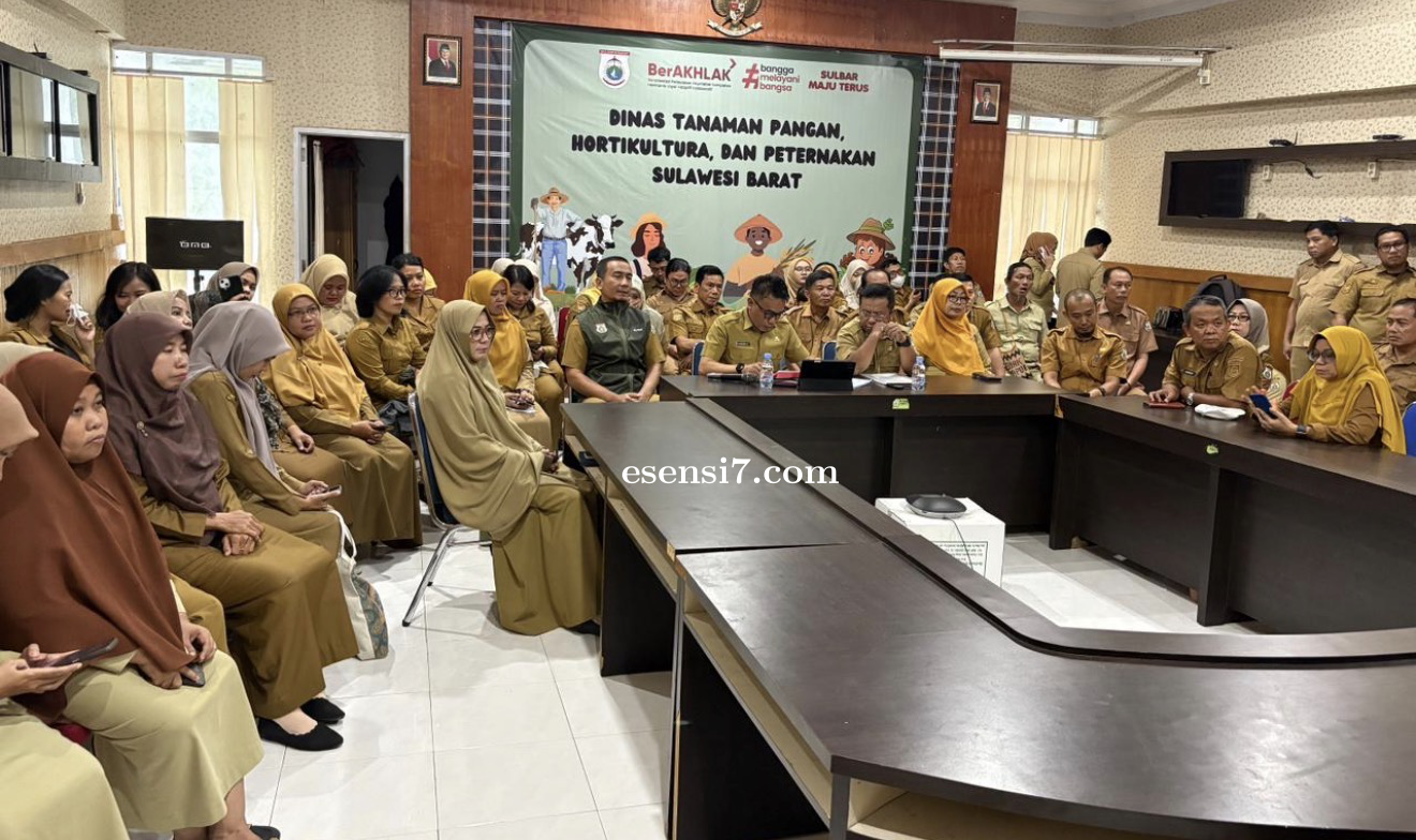 Ikuti Apel Virtual, Dinas TPHP Sulbar Siap dan Komitmen Dukung Kebijakan dan Arahan Gubernur Suhardi