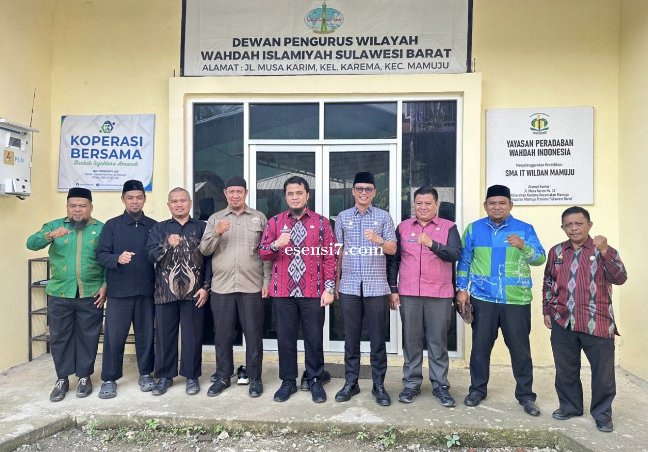 Kunjungi Kantor PE Wahdah Islamiyah Sulbar, Karo Pemkesra: Ini Memperkuat Sinergi dan Membangun Kemi