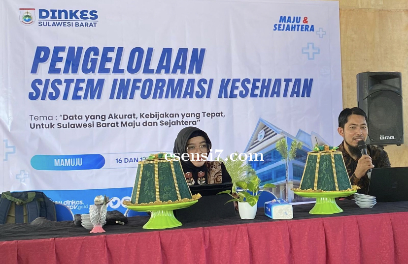 Dinkes Sulbar Gelar Pengelolaan Sistem Informasi Kesehatan, Wujudkan Data Akurat untuk Sulbar Maju d