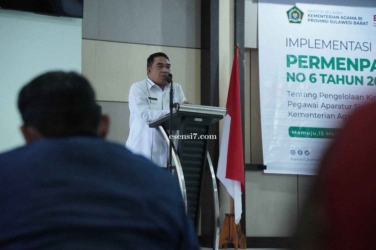 Kakanwil Ajak Seluruh ASN Sadar Kinerja Terdasar Hingga Terbesar 