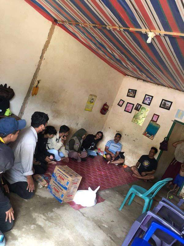 HmI Cabang Mamuju Kembali Salurkan Bantuan Untuk Korban Banjir Di Kalukku