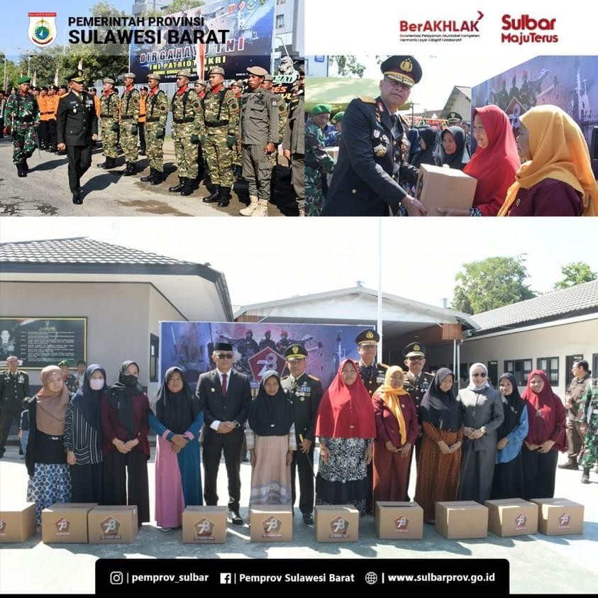 Dalam Hut Hari Jadi TNI ke-78, PJ Gubernur Apresiasi Sinergitas TNI dan Pemerintah